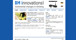 Desktop Screenshot of bm-innovations.com